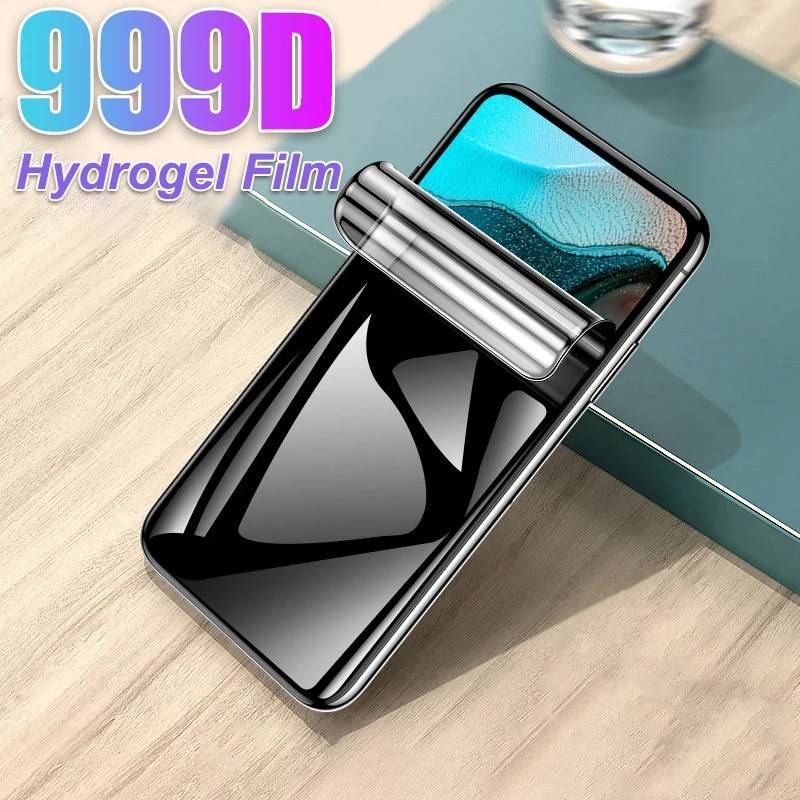 Film Pelindung Layar Hydrogel Anti Spy Untuk iphone 11 Pro Max X XS Max XR 7 8 6 6s PLus SE 2020 2022 SE3