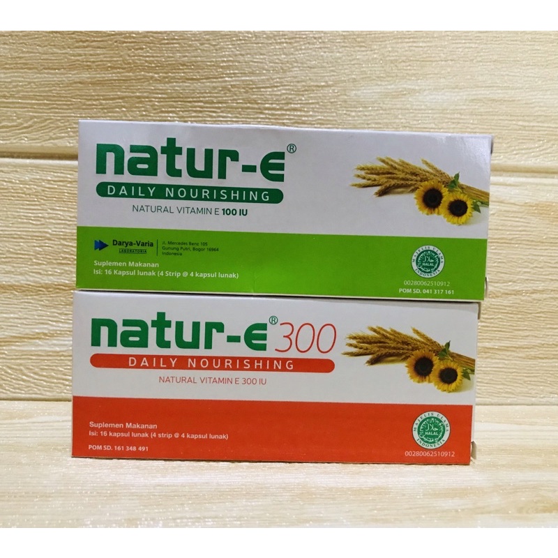 Natur - E 100 IU | Natur - E 300 IU | Natur E Advance | Memelihara Kesehatan Kulit