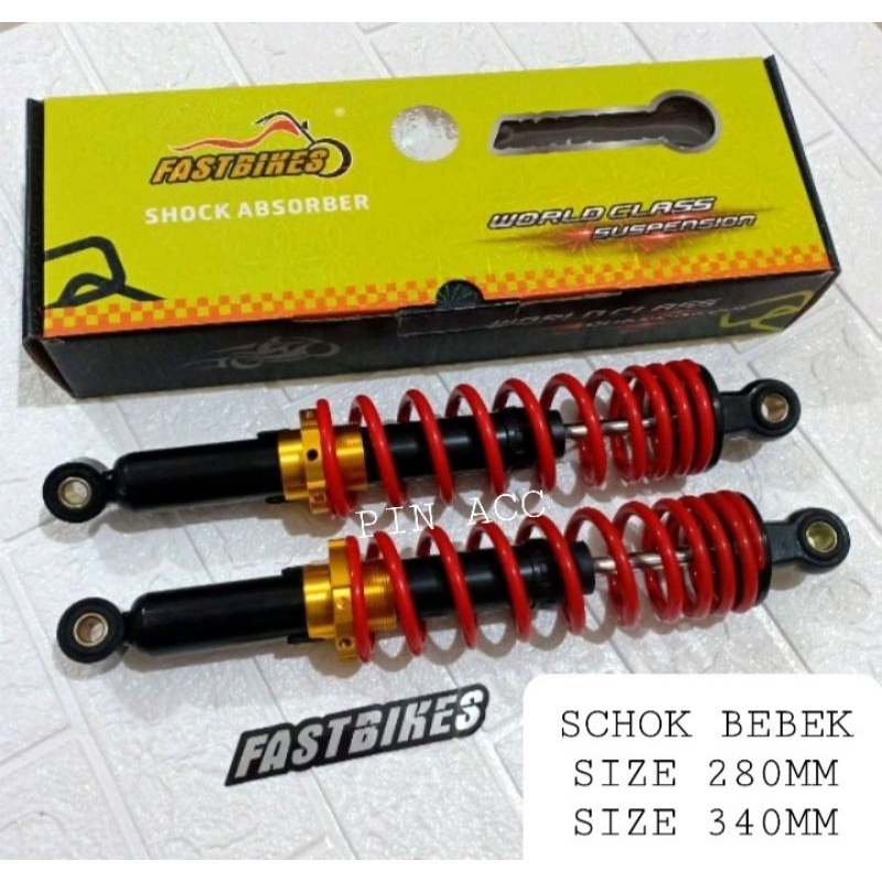 shock belakang 340 shockbreaker 280-340 RX king supra125 Tiger glpro karisma Megapro