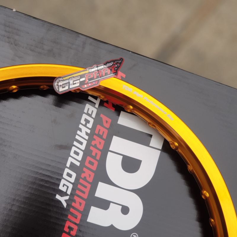 Velg Pelek TDR Wx shape kotak uk 160 ring 17 Gold Original TDR racing