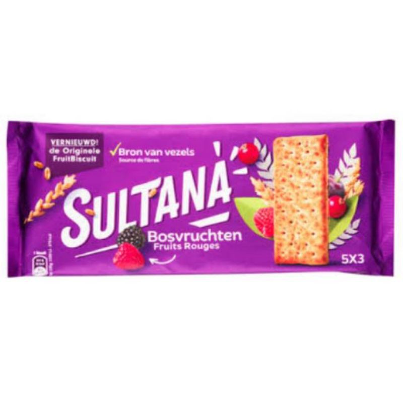 

SULTANA BOSVRUCHTEN FRUIT ROUGES 218 GR