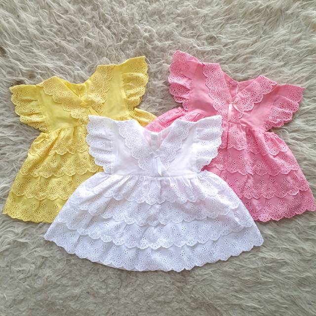 Baju Bayi Newborn dress