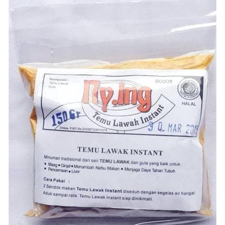

Ny.Ing Minuman Serbuk Temulawak 150 Gr