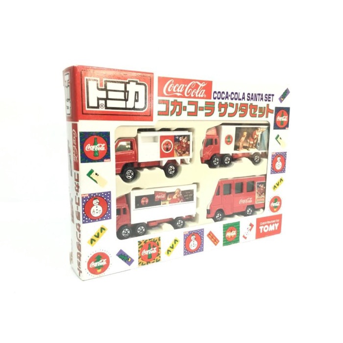 Tomica Coca Cola Santa Gitset Isi 4