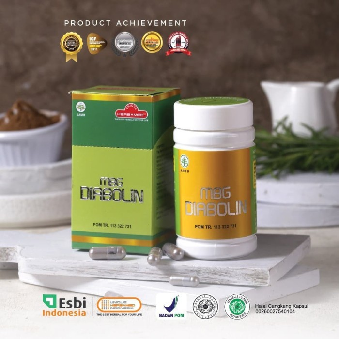 Diabolin Herbal Kesehatan Pankreas Shopee Indonesia