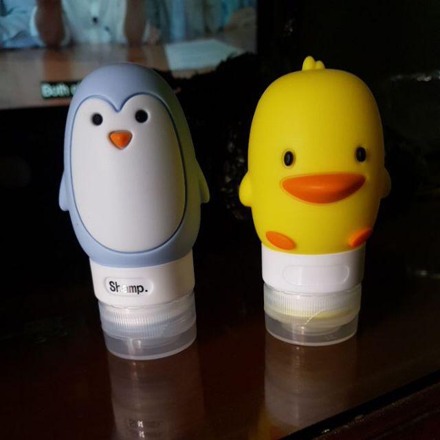 Refill Portable Travel Tube Bottle Silicone Untuk Sampoo / Sabun / Lotion