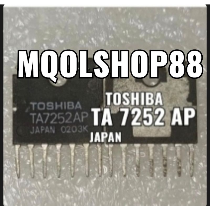 IC TA7252AP TA 7252 AP 7 PIN TR TRANSISTOR