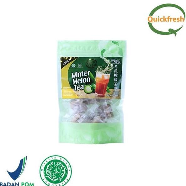 

[ COD ] Quick Fresh Winter Melon Tea / Teh Buah Kundur Lemon 160GR BOOM SALE Kode 1266