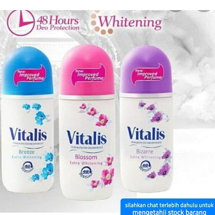 VITALIS ROLL ON 40ML BLOSSOM DEODORANT PENGHARUM KETIAK / KETI - BLOSSOM