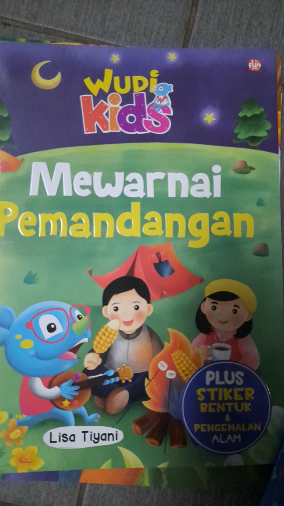 Wudi Kids Mewarnai Pemandangan