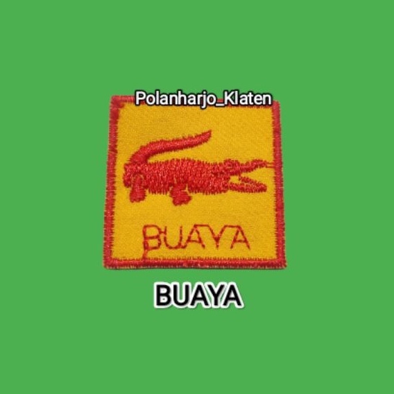 Tanda Regu Pramuka Putra Buaya / Tanda Regu Buaya