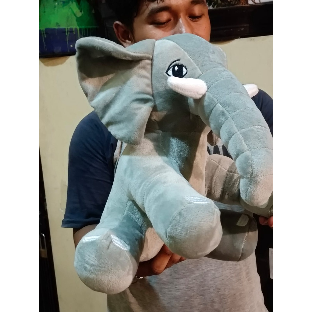 BONEKA GAJAH ukuran 40 cm