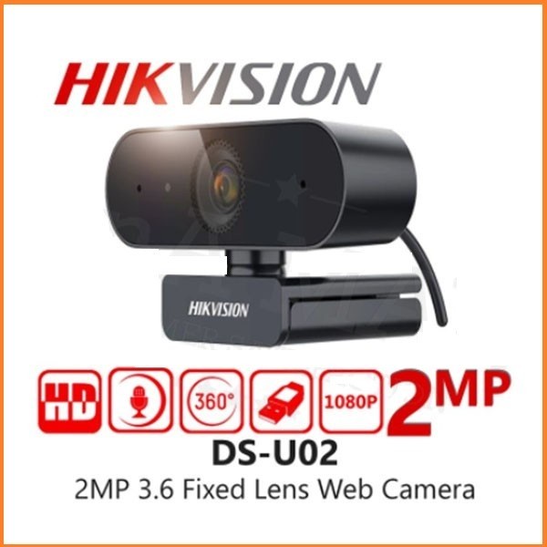 WEBCAM HIKVISION DS-U02 1080P FHD ORIGINAL Garansi U02 DSU02