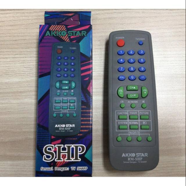 Jual Remote Tv Tabung Sharp Akko Star Shp Shopee Indonesia