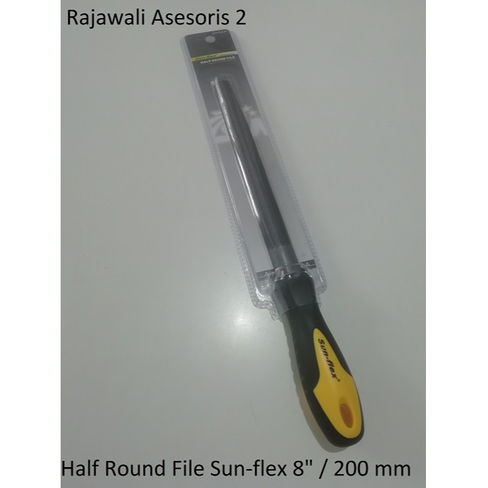 

Half Round File Kikir Setengah Bulat 8' / 200 mm Sun-flex
