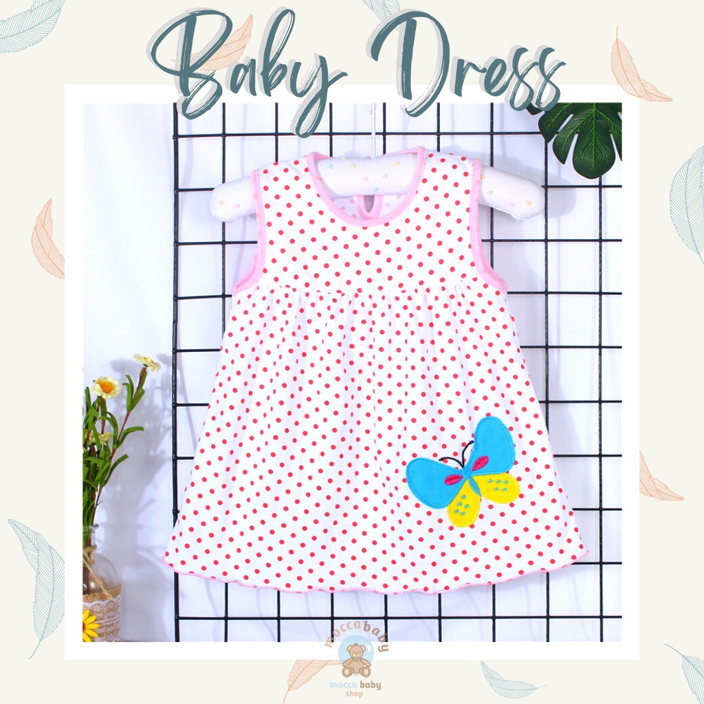 MBSS - Dress DEAR SUNNY Bayi Perempuan / Baju Bayi Cewek / Pakaian Bayi Perempuan Lucu / DS11