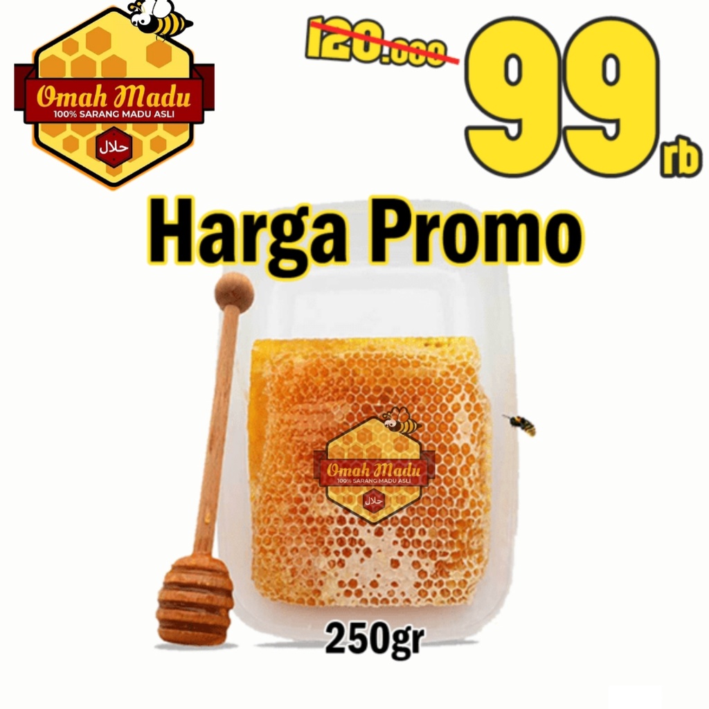 

Madu Sarang OMAH MADU 250GR