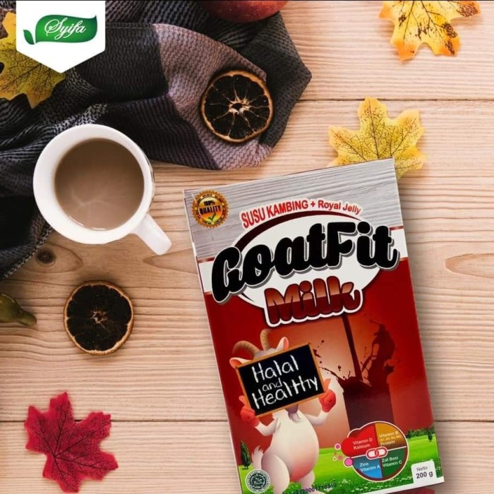 

Goatfit Milk Susu Kambing Etawa Rasa Coklat 200gr