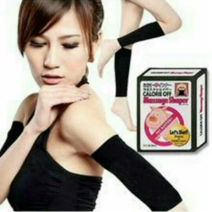 CALORIE OFF ARM SLIMMING / KORSET PENGECIL LENGAN / MASSAGE SHAPER