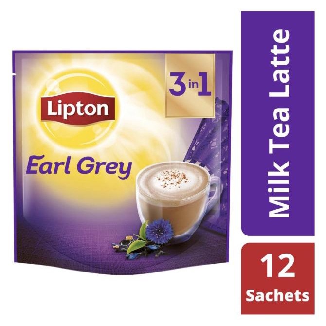 

(BISA COD) lipton earl grey milk tea latte 12x21gr halal EKSLUSIF Kode 1145