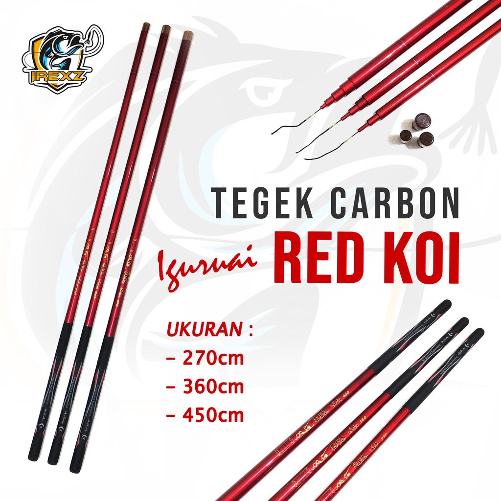 JORAN TEGEK IGURUAI RED KOI 270, 360, 450