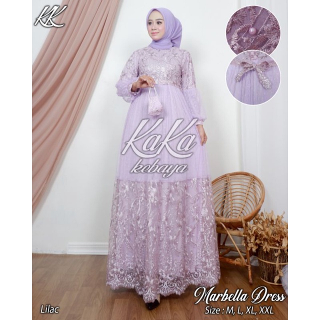 gamis kondangan terbaru/gamis tulle/dres/gamis kondangan/kebaya