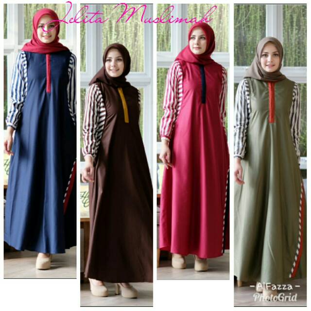 GAMIS AYANA ORI BY GAMIS JELGANT ( JELITA MUSLIMAH )
