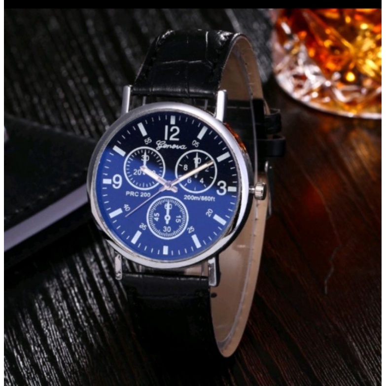 Jam Tangan Pria GENEVA 3 TITIK (011PU)