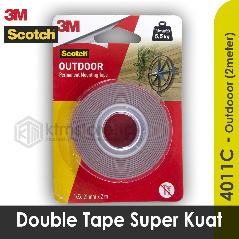 3M Scotch Double Tape VHB Mounting Outdoor 4011C 21 mm x 2 m