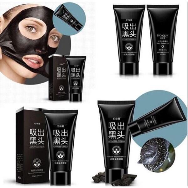 [50ml] BIOAQUA MASKER BLACKMASK CHARCOAL / MASKER CARBON PEEL OFF