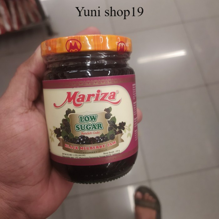 

selai rendah gula - mariza mulbery jam 250g