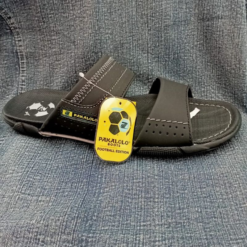 Sandal kulit pria pakalolo ori/ban dua pisah