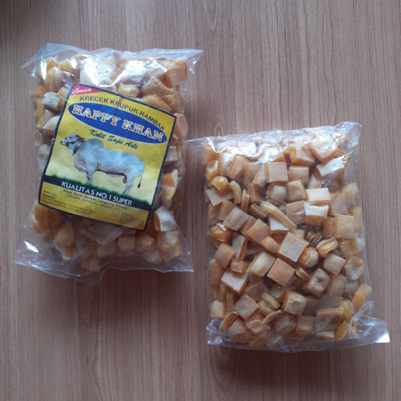 Jual Kerupuk Krecek Rambak Kulit Sapi Mentah 100 Halal Terlaris Shopee Indonesia