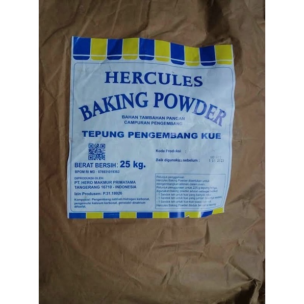 

Hercules baking powder 100 gram