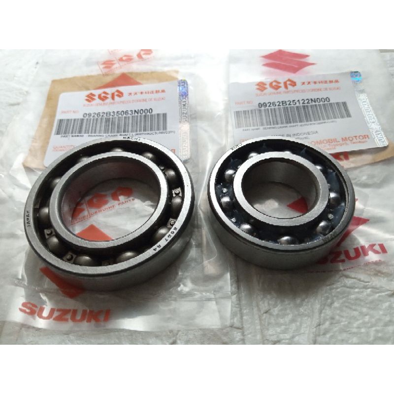 paket stang seher smash  + 2 bearing kruk as 6007-6205