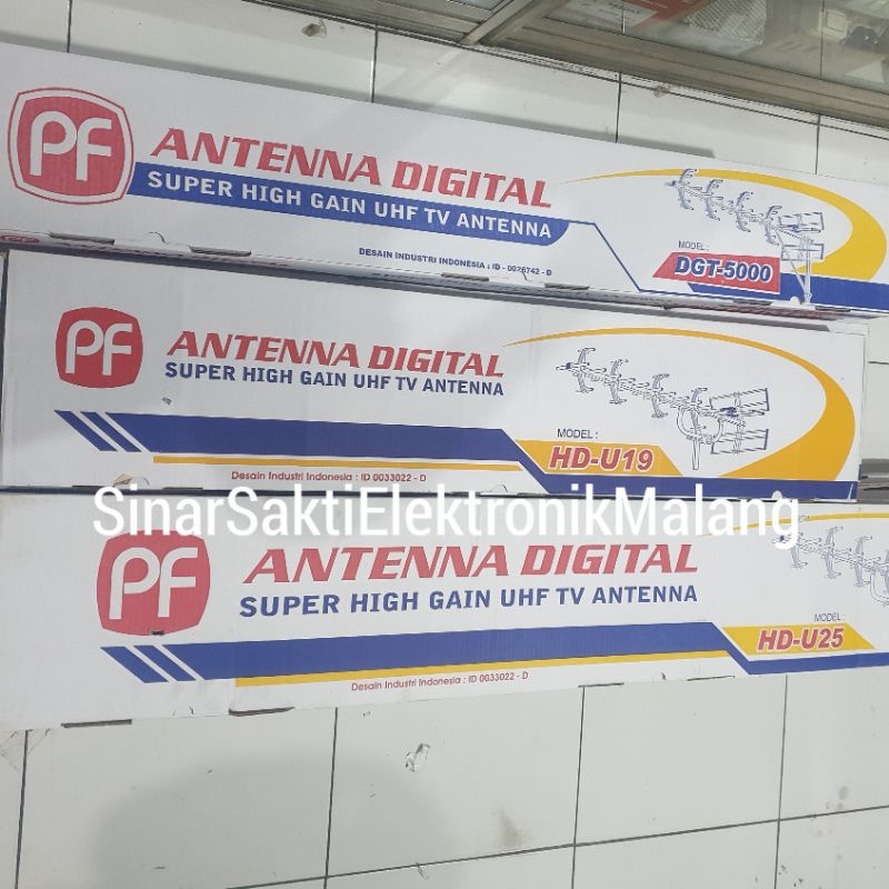 Anten Antena Luar Digital PF 5000 TV Outdoor PF5000 Analog Bisa Untuk STB Malang