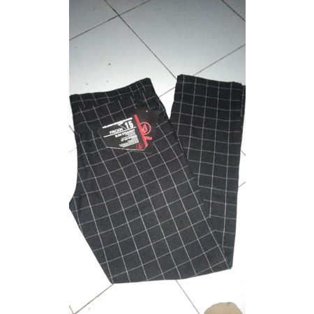 CELANA TARTAN PRIA PREMIUM / CELANA CHINO TARTAN / CELANA PANJANG