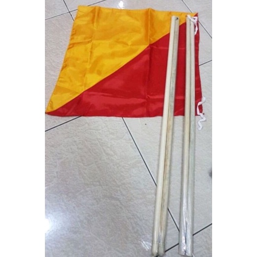 

bendera semapore/tongkat semapore/bendera dan tongkat semapore se set/bendera semapore ecer