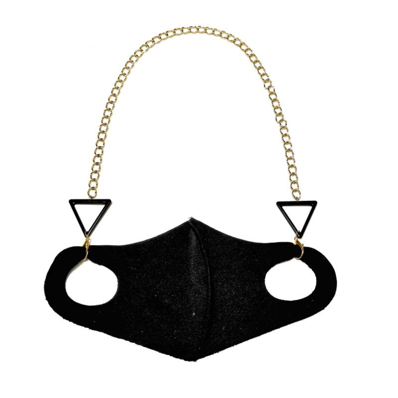 Kalung Gantungan Masker Strap Mask Hanging Korean Big Triangle Series