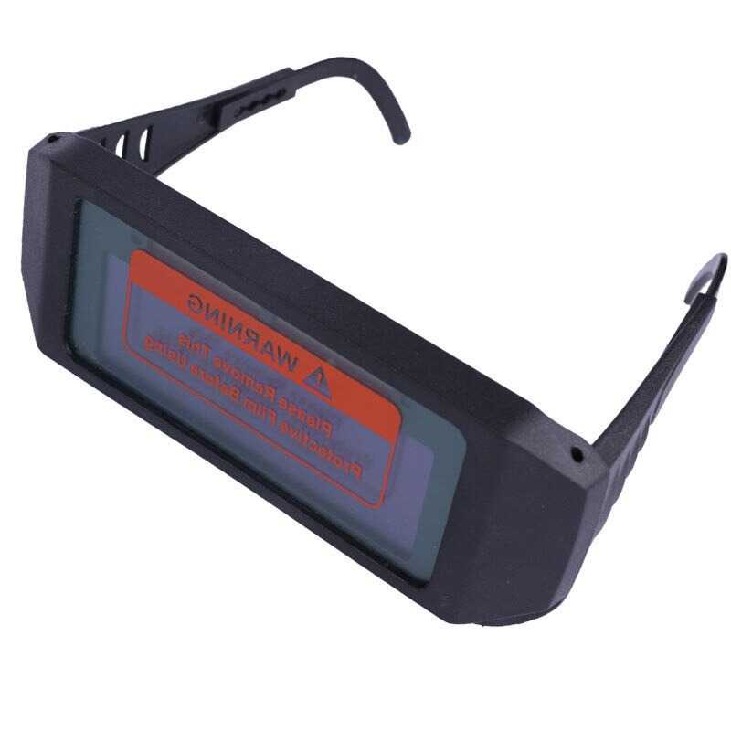 Kacamata Las Otomatis Auto Darkening Soldering Googles / Kacamata Las Bor Listrik Otomatis Gelap Terang Hitam Bening Anti Uv Radiasi Silau Auto Dark Darkening Kdk Digital Dual Glass Gaya Safety Keren Buka Tutup Pria Bagus / Kacamata Pelindung Las Listrik