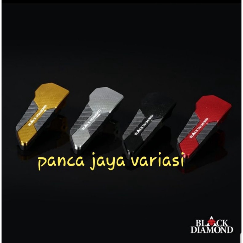 Footstep Honda Adv Black Diamond Pijakan Kaki Belakang BlackDiamond Honda Adv 160 Adv150 Variasi Adv Cnc