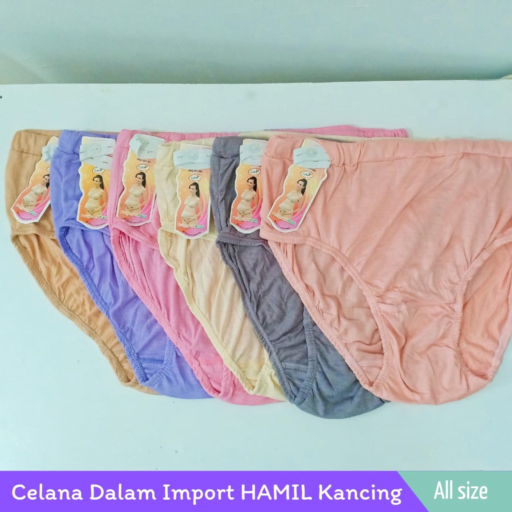 Celana Dalam Hamil Import CD Wanita Jumbo Nyaman Dipakai | Bisa Cod