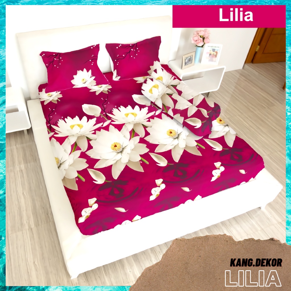 SPREI LADY ROSE 160X200 NO 2 QUEEN LILIA SEPRAI CANTIK KAMAR TIDUR SEPREI LADYROSE TERBARU PROMO MURAH PREMIUM ANTI LUNTUR SEPREI AESTHETIC SEPRAI CANTIK SEPRE PROMO ANTI LUNTUR MOTIF LADYROSE PLUS SARUNG BANTAL SPREI DEWASA ALAS KASUR SPREI ADEM