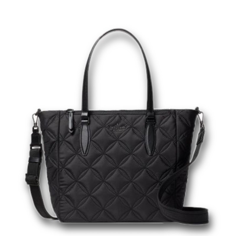 KATE SPADE Jae Quilted Medium Satchel Black