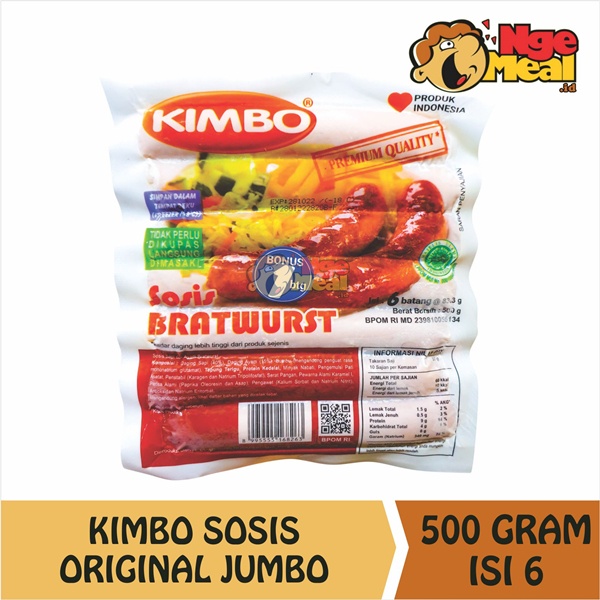 

KIMBO Sosis Jumbo Isi 6