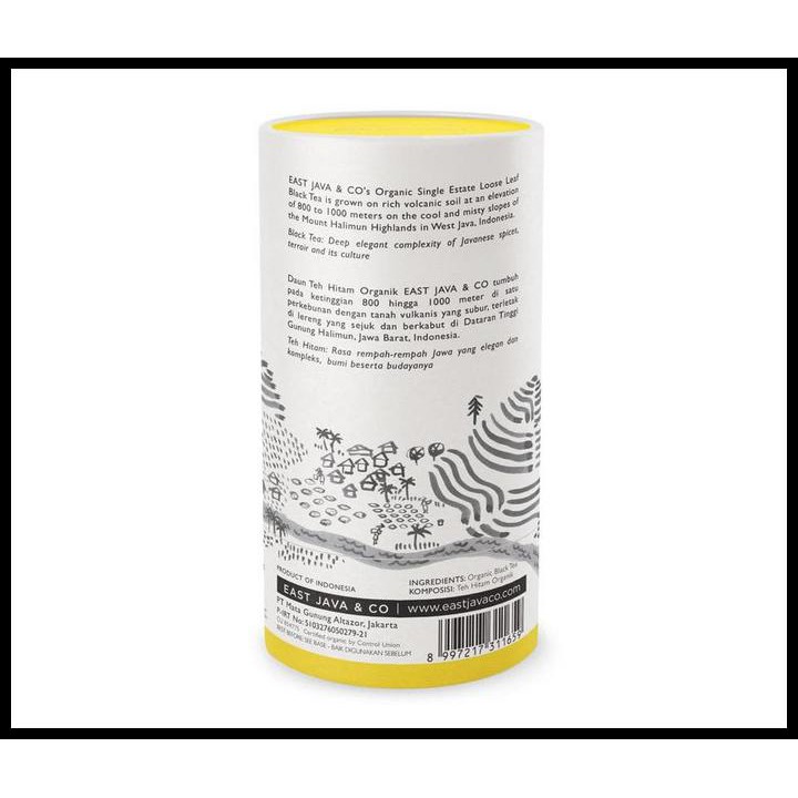 

East Java & Co - Black Tea Organic 50Gr Loose Leaf Teh Hitam Organik
