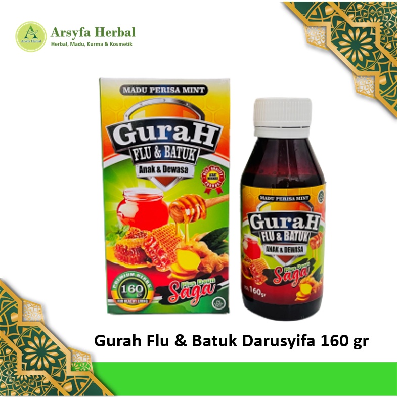 

Gurah Flu & Batuk Darusyifa - Obat Batuk - Obat Flu dan Batuk berbahan Herbal tampa pengawet buatan