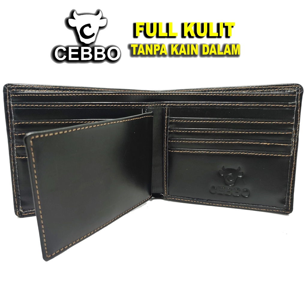 Dompet Pria Lipat Pendek FULL KULIT Asli