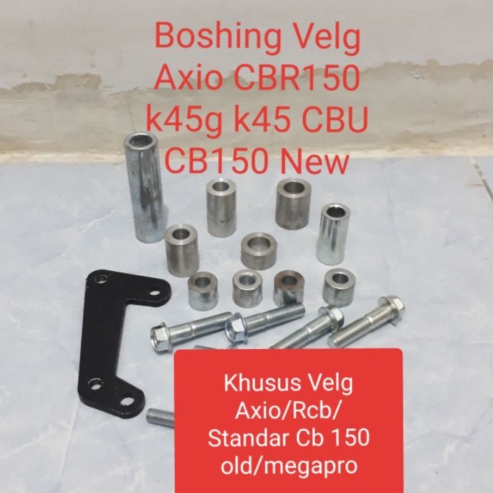 Bosh Roda velg axio Cbr 150 facelift k45g & New cb 150 & cbr 150R lokal k45 & CBR150 CBU THAILAND Bo