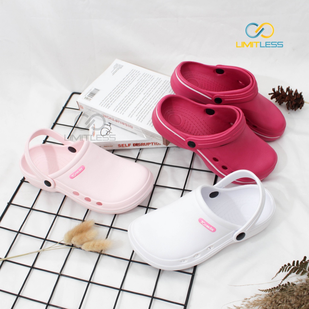 Zerolimit - Sandal Baim Wanita Kekinian Sandal Slip On Wanita Casual Sendal Rumahan Slop Cewek Nyaman Terbaru